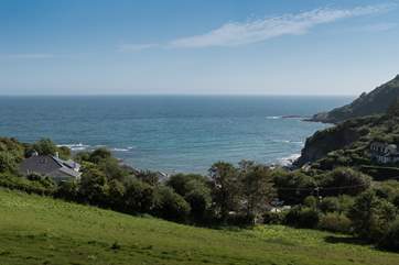 Phoenix is tucked into a sheltered setting right above Talland Bay.