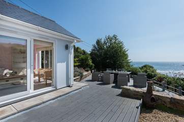A wrap-around deck offers limitless views.