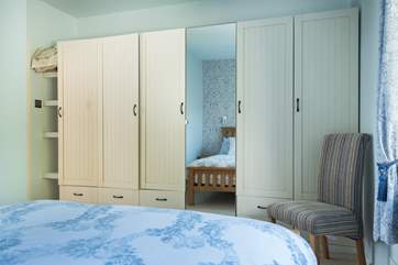 Plenty of storage in Bedroom 3.