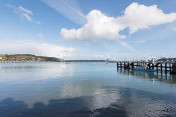 The fabulous view from the balcony looking towards Prince of Wales Pier.