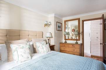 There's an en suite shower-room off the master bedroom (Bedroom 2).