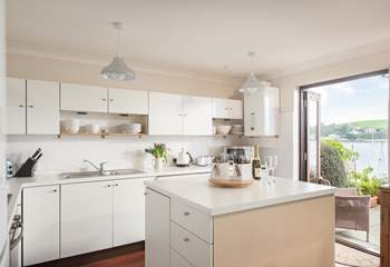 A wonderful kitchen to work in.