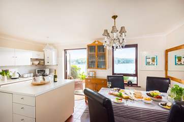 A wonderful kitchen to work in..