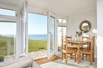 Whether inside or out, you will undoubtedly marvel at the views over meals with friends and family.