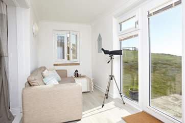 Retreat to the sun-room, enjoy the views, read, relax. This is the place to find inspiration.