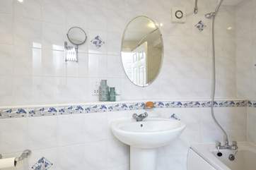 Off the second bedroom is an en suite bathroom.