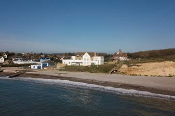 Bay View overlooking the sea.