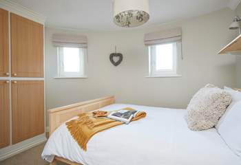 The second bedroom is also light and airy.