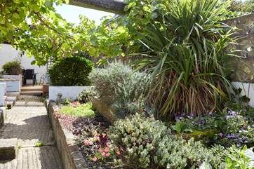 There is an enclosed courtyard with under-cover outdoor terrace.