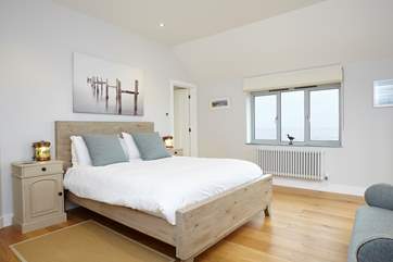 The master bedroom has its own private balcony, what a treat!