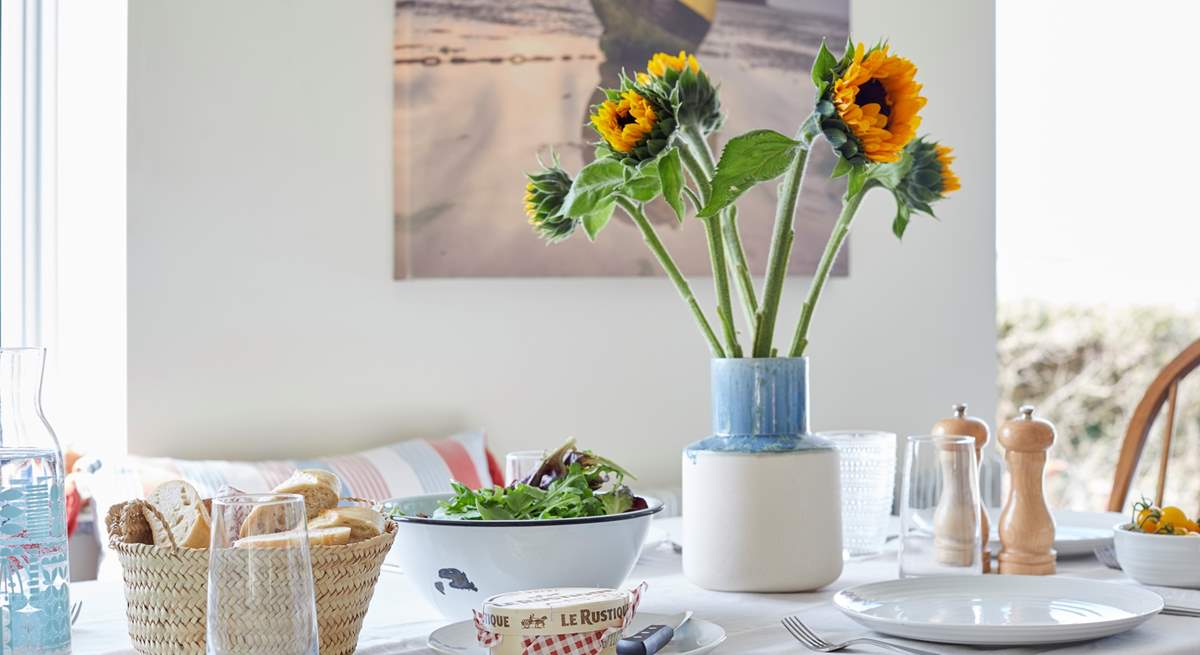 Leisurely lunches with loved ones.