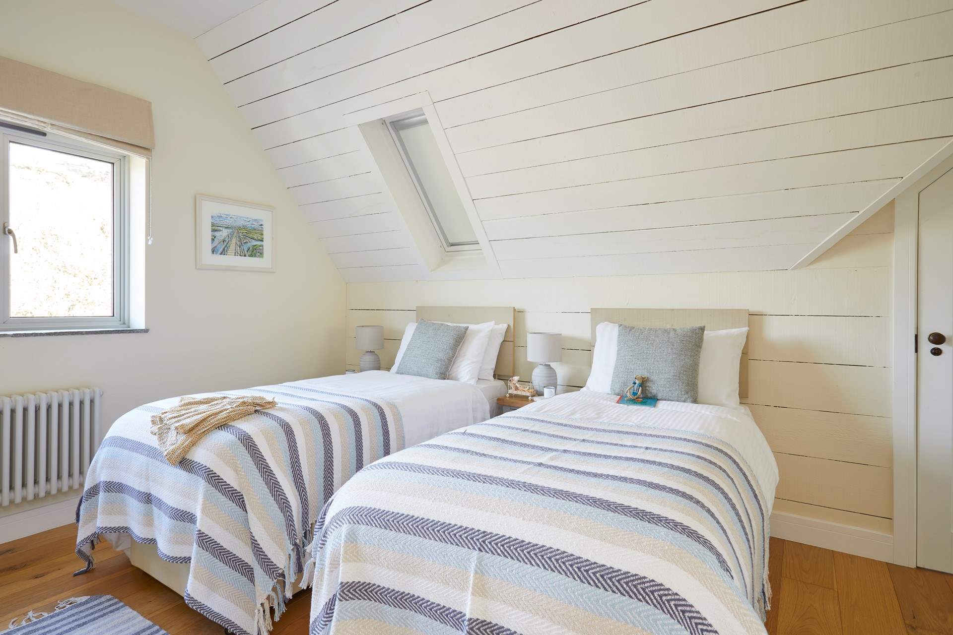 Bedroom 3 is a twin bedroom, perfect for either children or adults. 