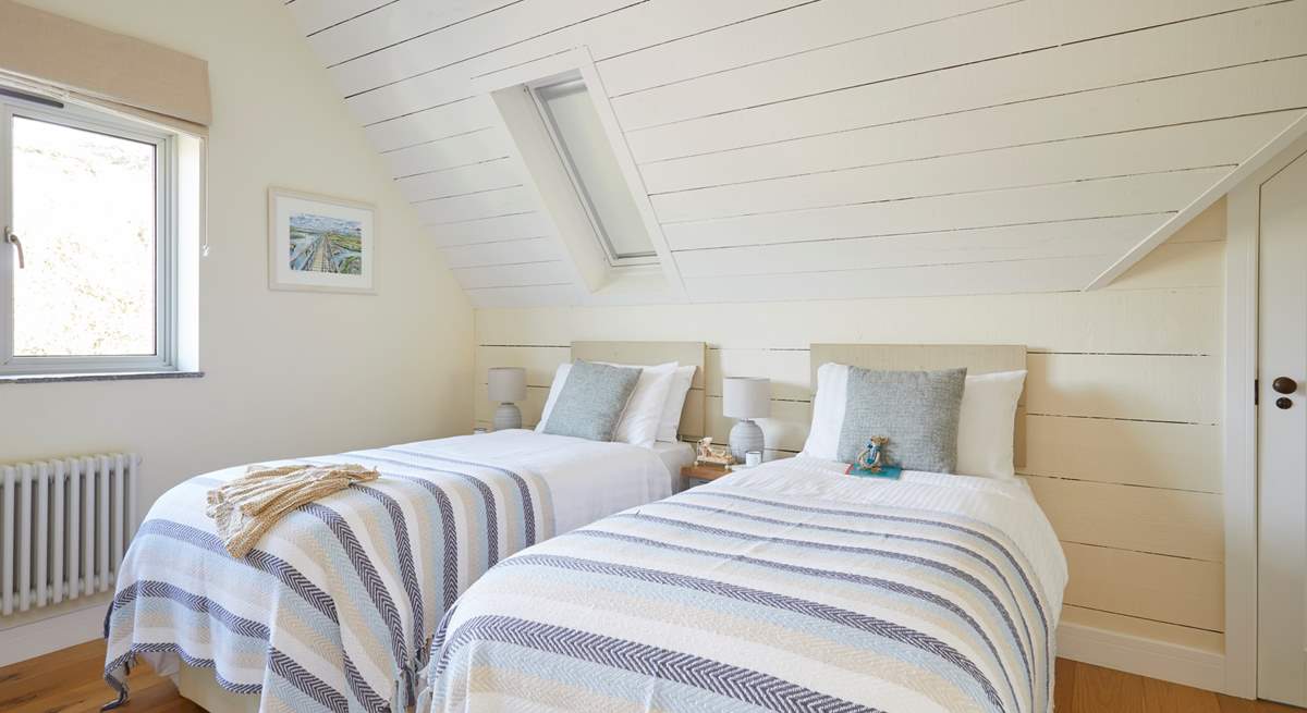 Bedroom 3 is a twin bedroom, perfect for either children or adults. 