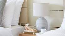 Sweet touches in the twin room. 