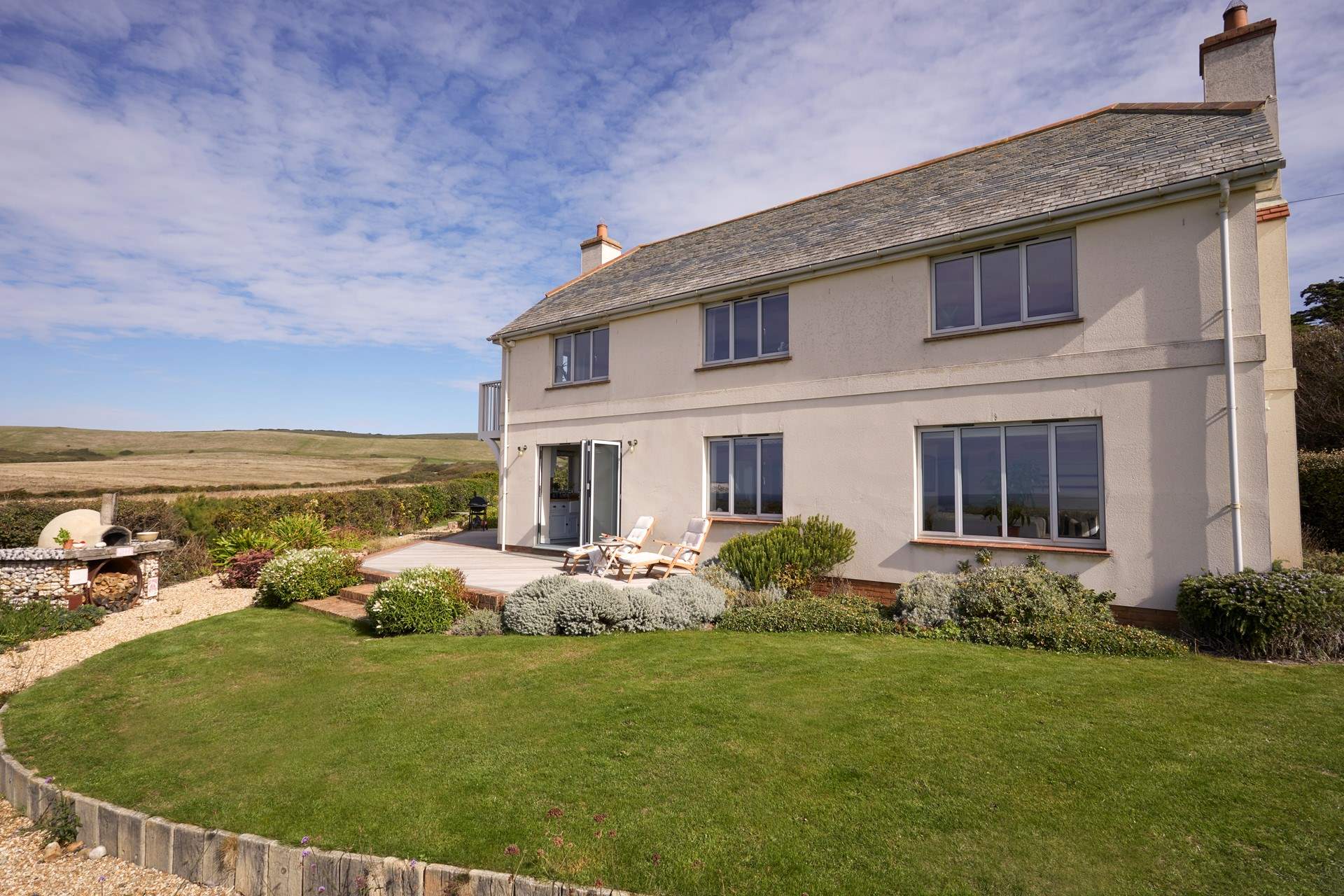 This stunning property can be enjoyed whatever the weather.