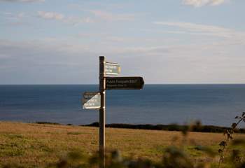There are many costal walks, right on your doorstep.