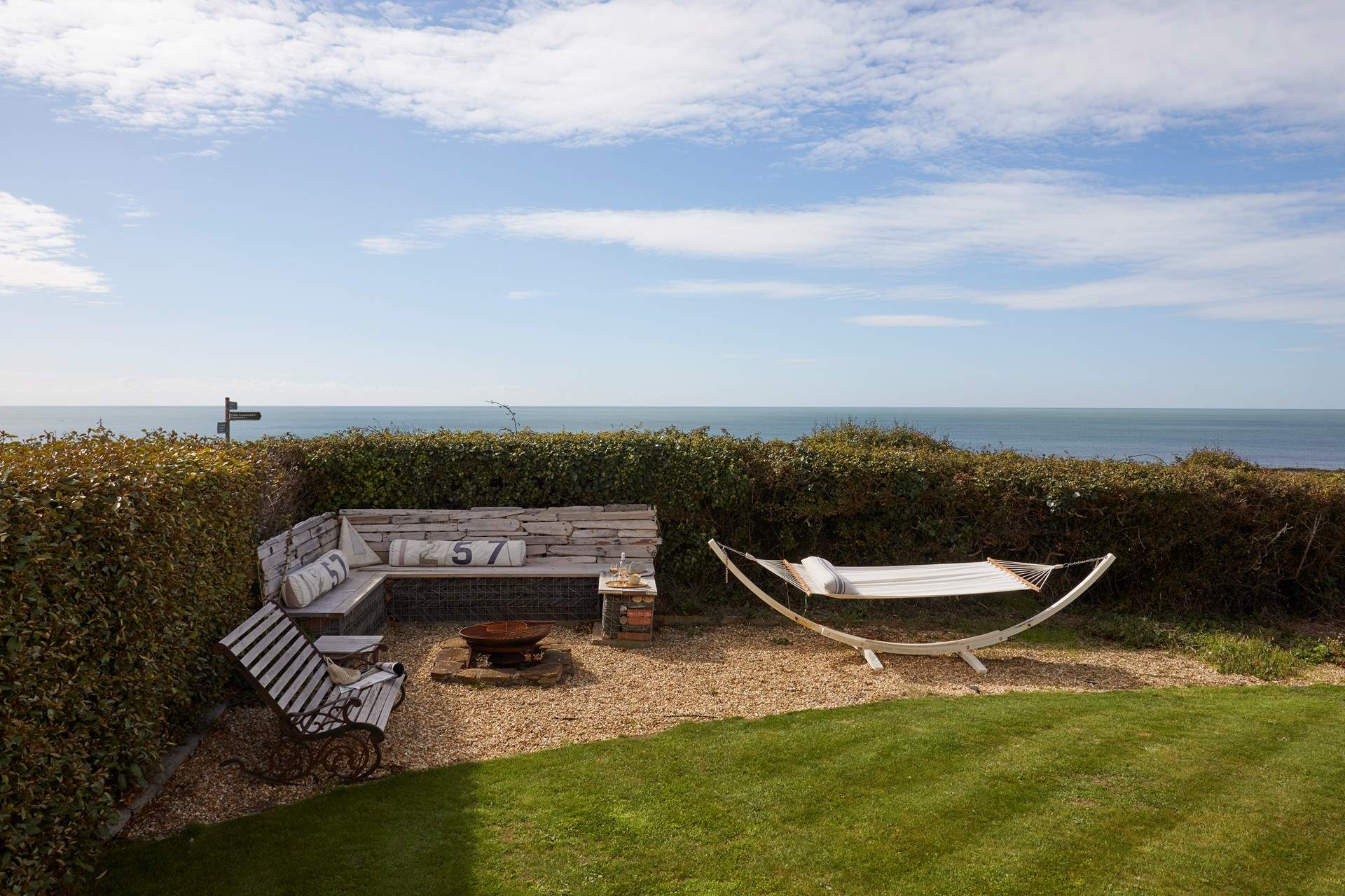 Relax in the hammock in the island sunshine...