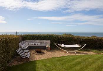 Relax in the hammock in the island sunshine...