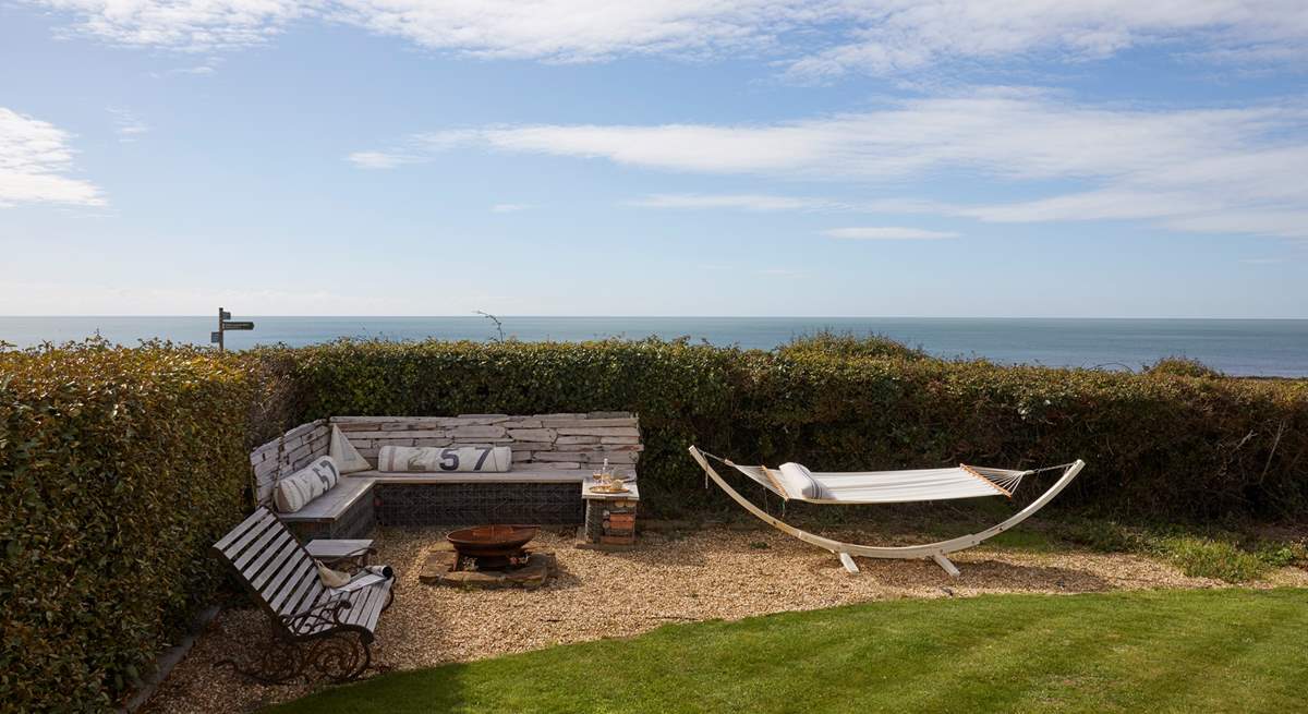 Relax in the hammock in the island sunshine...