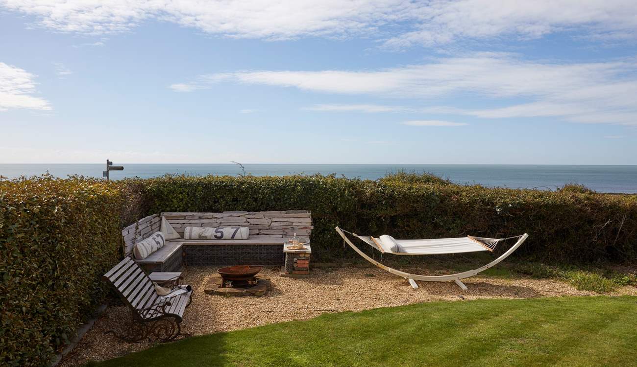 Relax in the hammock in the island sunshine...