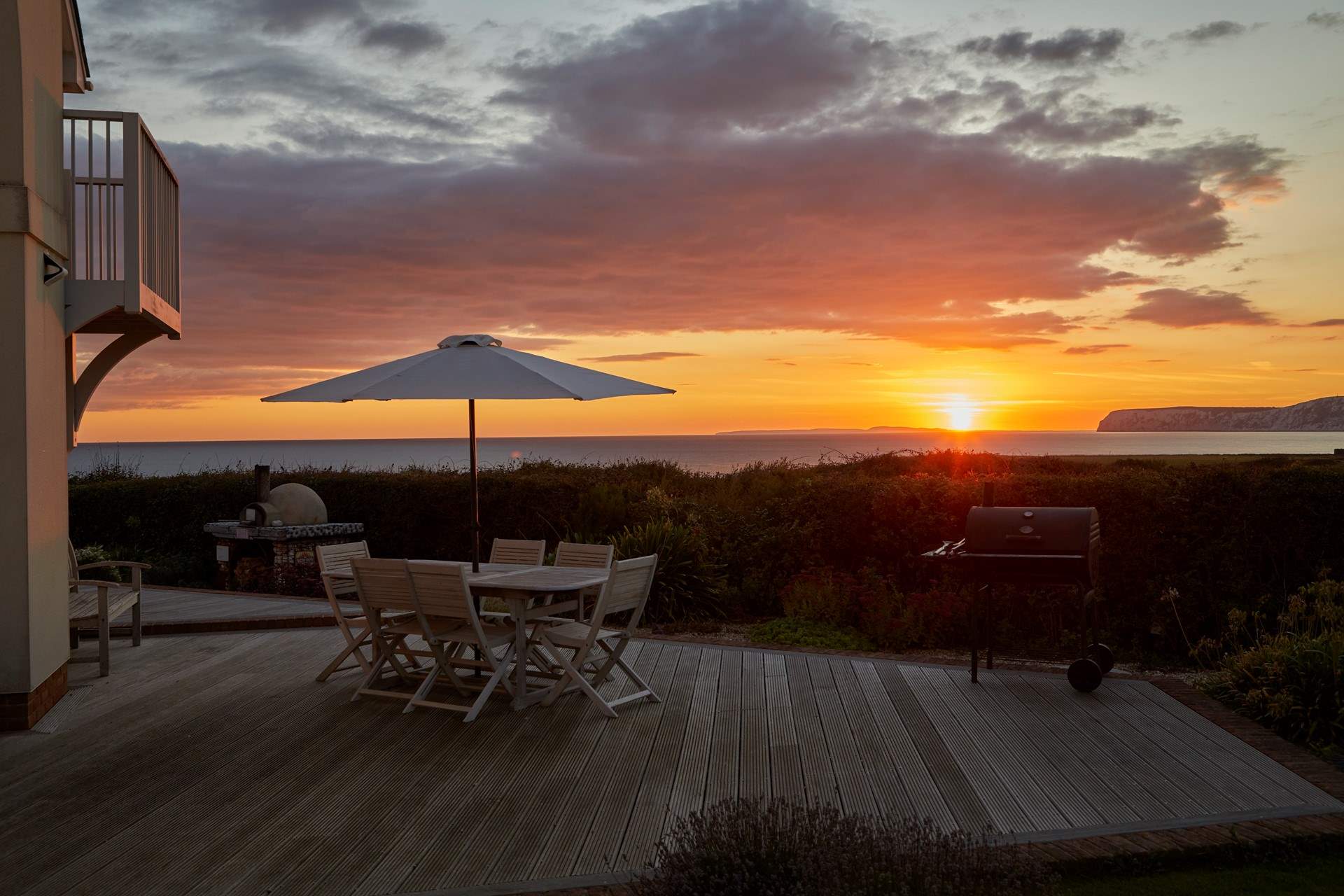 You won't see a better sunset than here!