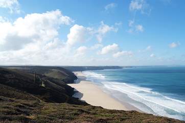 There are fabulous coastal footpaths nearby.