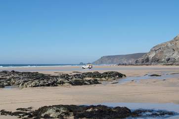 Porthtowan is another wonderful beach nearby.