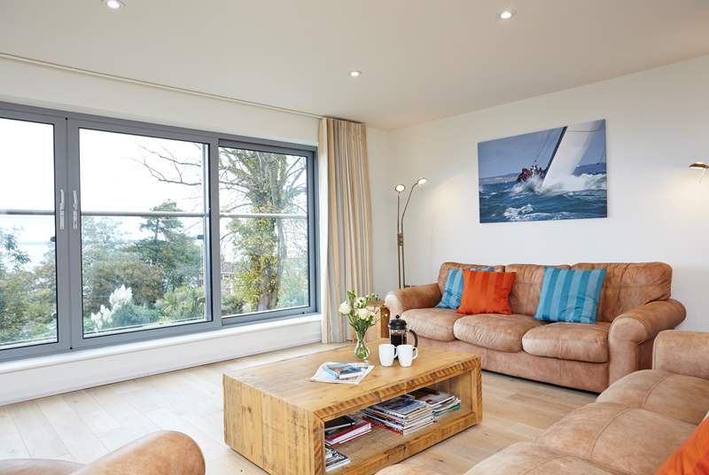 With floor-to-ceiling picture windows and patio doors, make the most of those great sea views.
