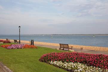 Take a walk along Cowes seafront.