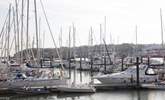 Cowes hosts Cowes Week each year, a well known sailing event. - Thumbnail Image