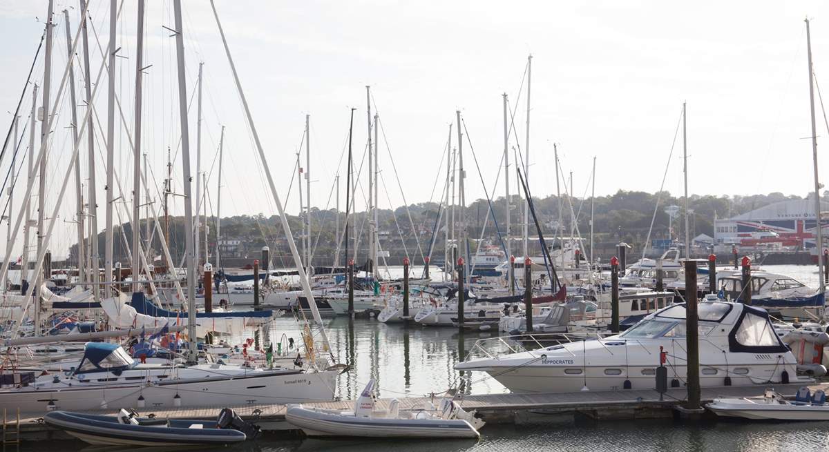 Cowes hosts Cowes Week each year, a well known sailing event.