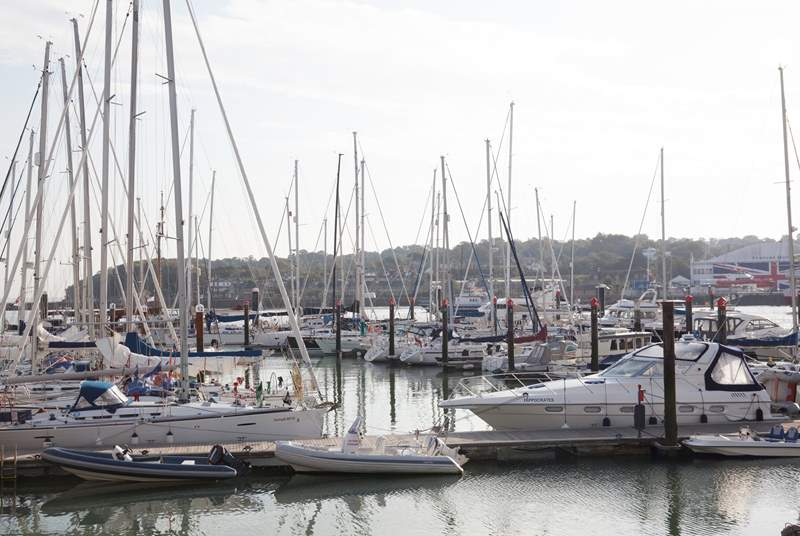 Cowes hosts Cowes Week each year, a well known sailing event.