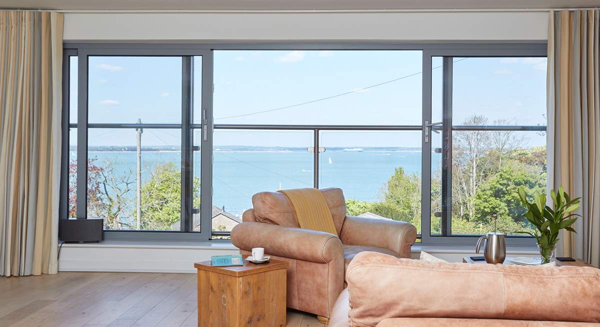 With floor to ceiling picture windows and patio doors, make the most of those great sea views.