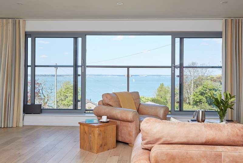 With floor-to-ceiling picture windows and patio doors, make the most of those great sea views.