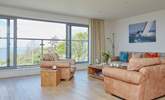 The extremely spacious living-room with direct sea views is the place for relaxation. - Thumbnail Image