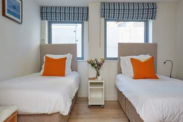 'Zip and link' beds, which can be either twin or a super-king double for flexibility.