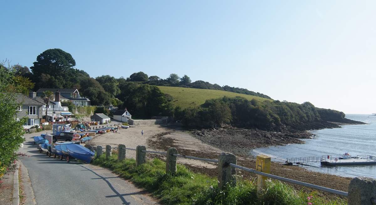 The Ferry Boat Inn at Helford Passage is well worth a visit, here you can join the coastal footpath or take the ferry across to Helford village.