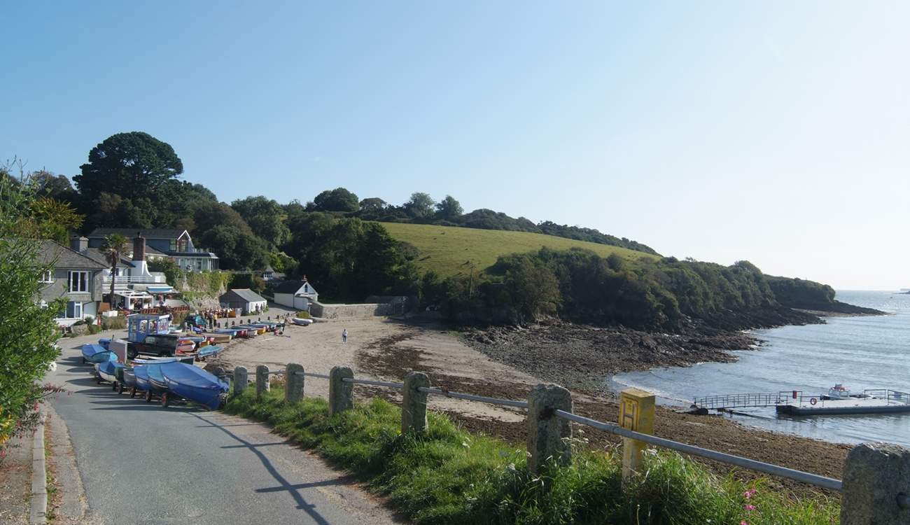 The Ferry Boat Inn at Helford Passage is well worth a visit, here you can join the coastal footpath or take the ferry across to Helford village.