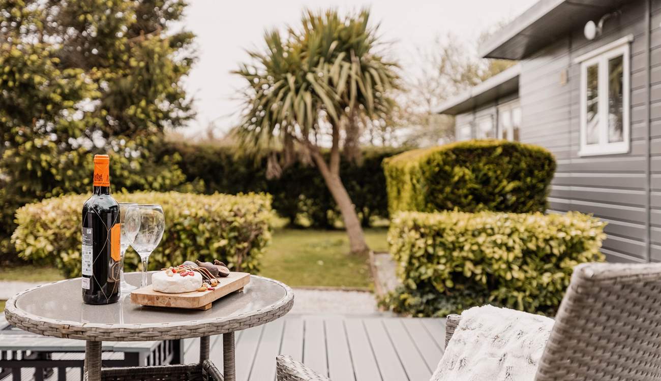 The perfect spot for al fresco dining.