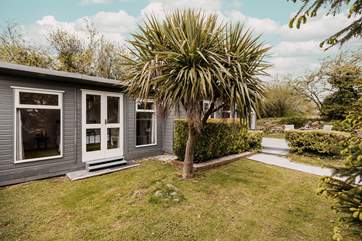 Surrounded by pretty gardens, your privacy is assured here.