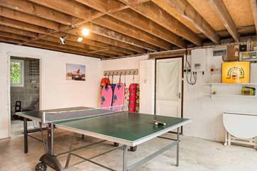 The games-room will delight both young and old.
