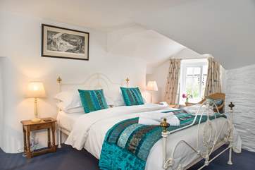 The double bedroom on the first floor.
