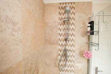 The en suite shower-room off the master bedroom.