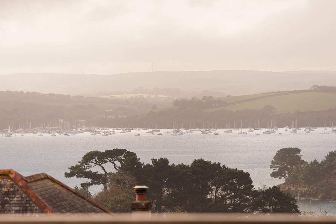 Even on a hazy day the view is outstanding.