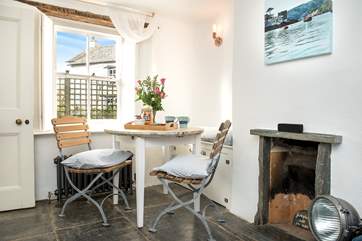The pretty dining-area.