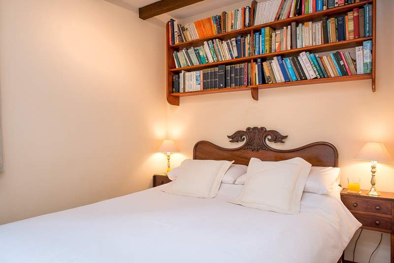 Bedroom 1, located on the ground floor, has a comfy double bed.