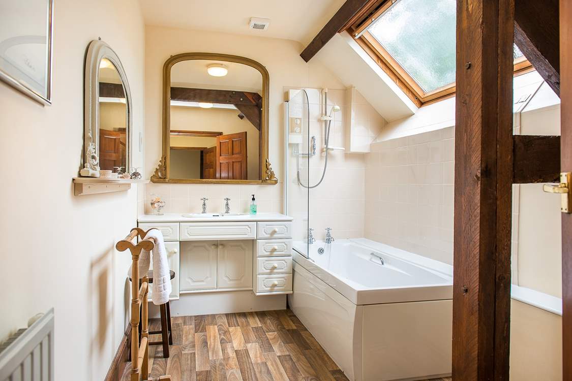 The en suite bathroom for bedroom 3.