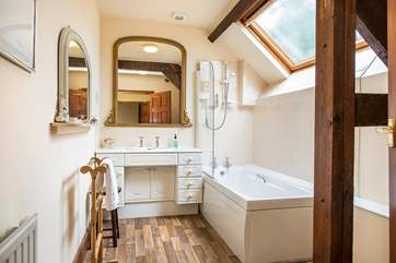 The en suite bathroom for bedroom 3.