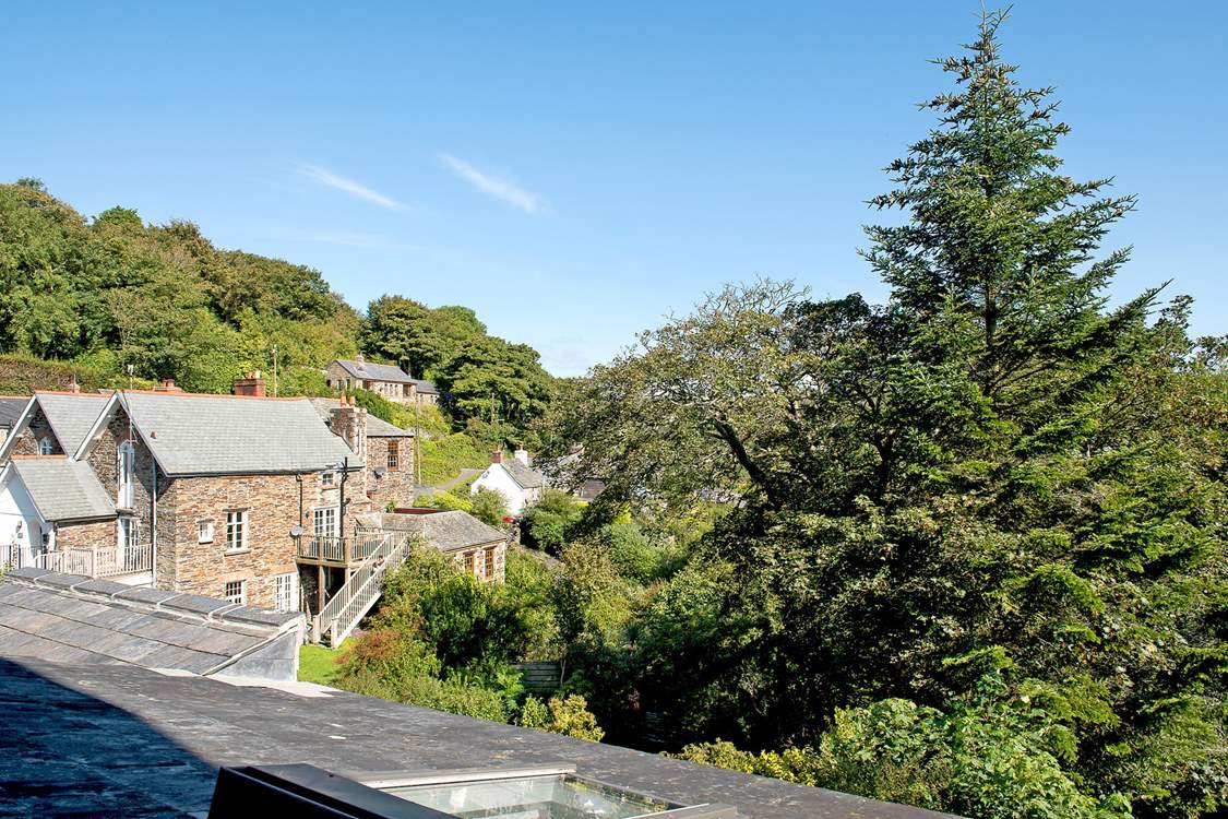 The view from the bedroom.