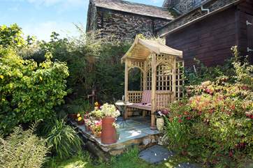 You are more than welcome to sit out in the garden.